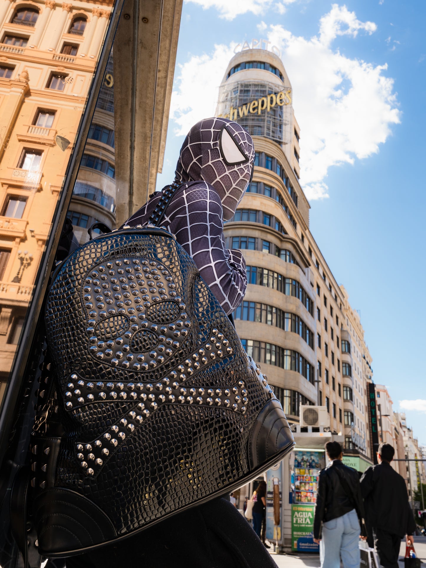 Spiky Skull Backpack